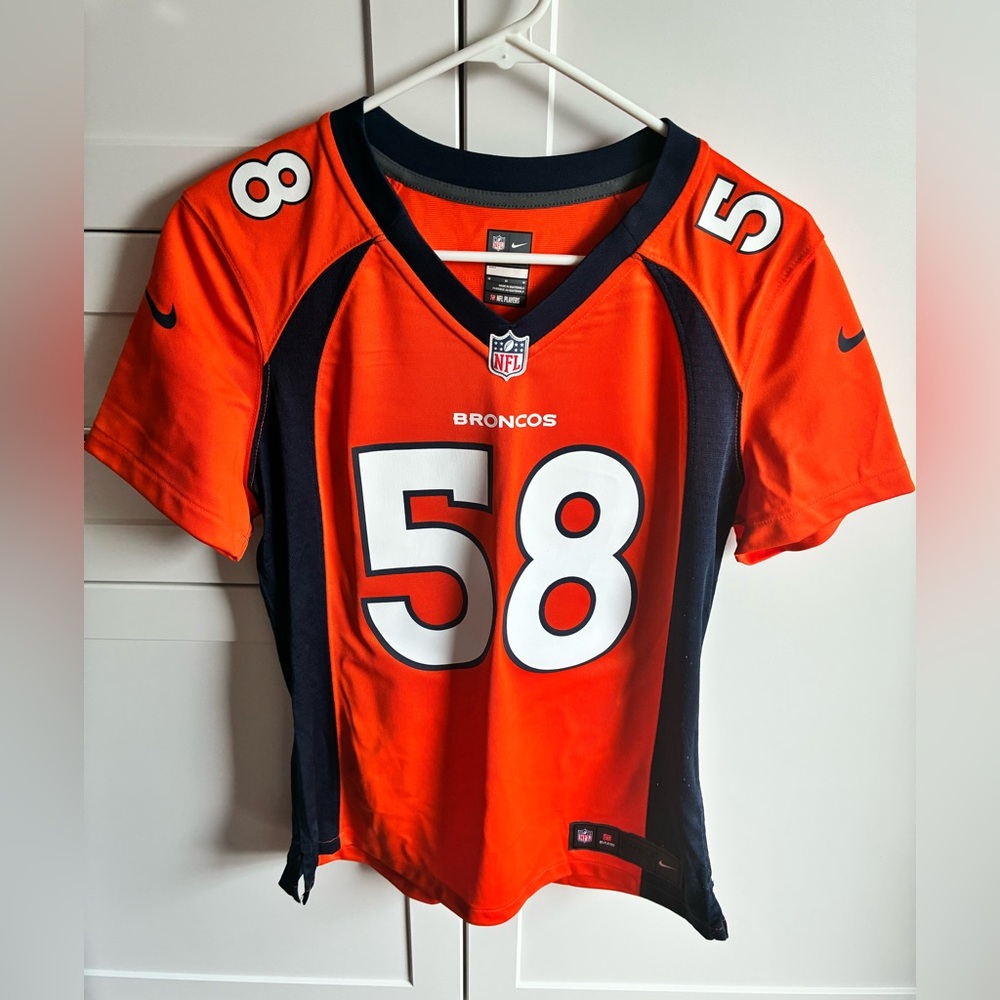 Denver Broncos Von Miller #58 NFL Nike Women’s Football Jersey